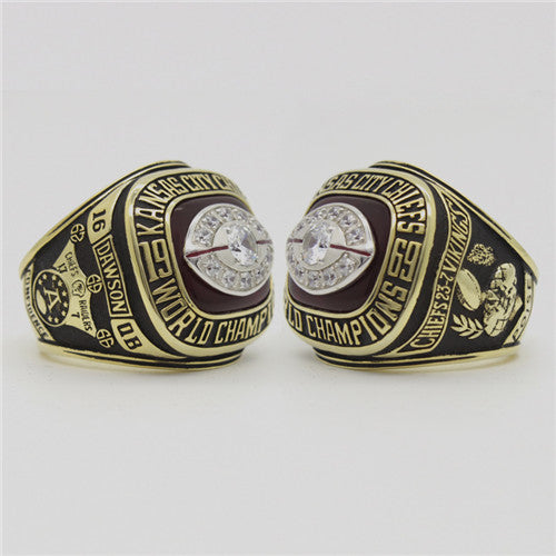 Custom Kansas City Chiefs 1969 NFL Super Bowl IV Championship Ring