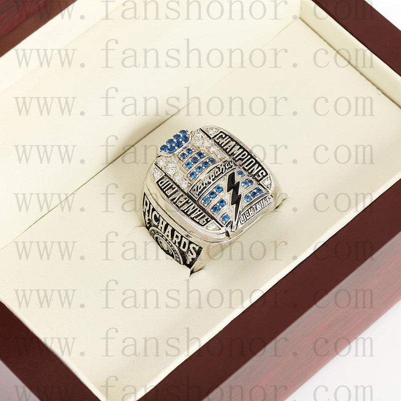 Customized NHL 2004 Tampa Bay Lightning Stanley Cup Championship Ring