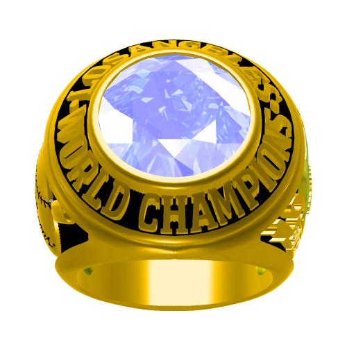 Custom 1963 Los Angeles Dodgers MLB World Series Championship Ring