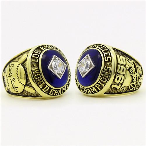 1965 Los Angeles Dodgers MLB World Series Championship Ring