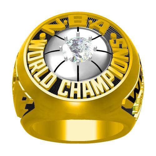 1972 Los Angeles Lakers NBA Basketball World Championship Ring