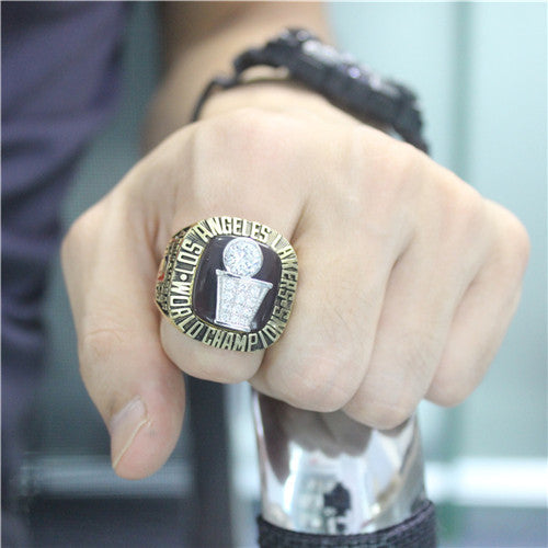 Custom 1985 Los Angeles Lakers NBA Basketball World Championship Ring