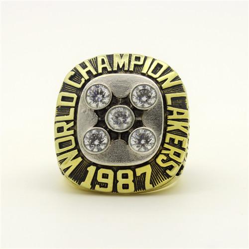 1987 Los Angeles Lakers NBA Basketball World Championship Ring