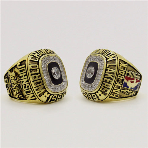 Custom 1988 Los Angeles Lakers NBA Basketball World Championship Ring