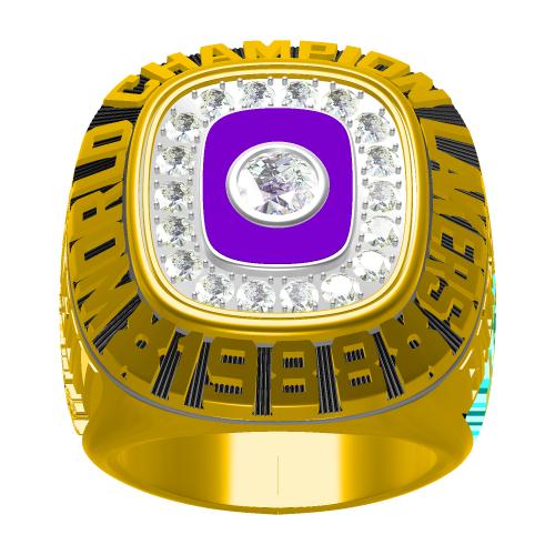 Custom 1988 Los Angeles Lakers NBA Basketball World Championship Ring