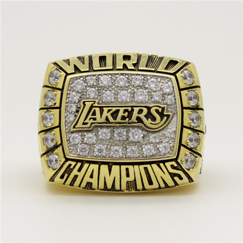 Custom 2000 Los Angeles Lakers National NBA Basketball World Championship Ring