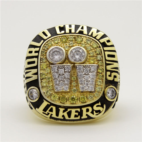 Custom 2001 Los Angeles Lakers NBA Basketball World Championship Ring