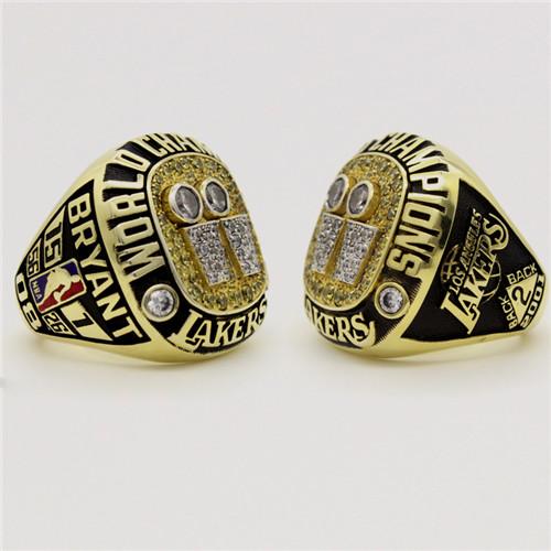 2001 Los Angeles Lakers NBA Basketball World Championship Ring