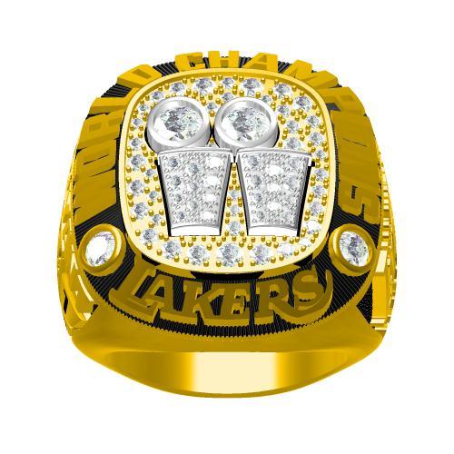 2001 Los Angeles Lakers NBA Basketball World Championship Ring