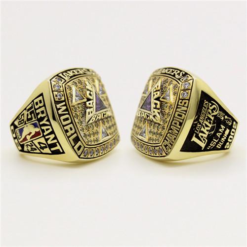 2002 Los Angeles Lakers NBA Basketball World Championship Ring