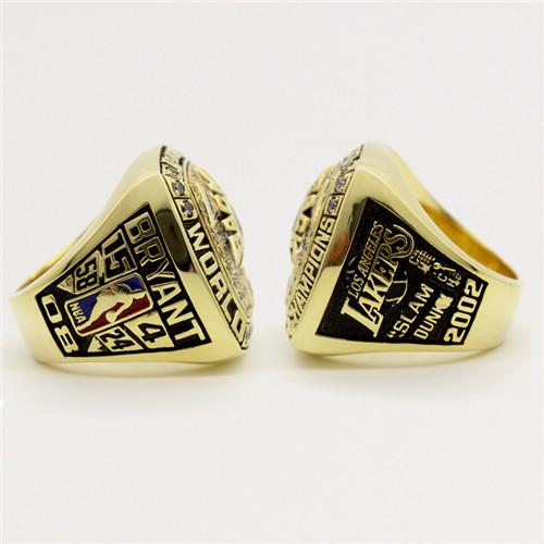 2002 Los Angeles Lakers NBA Basketball World Championship Ring