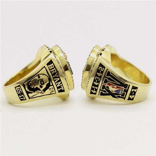 Custom 2009 Los Angeles Lakers National NBA Basketball World Championship Ring