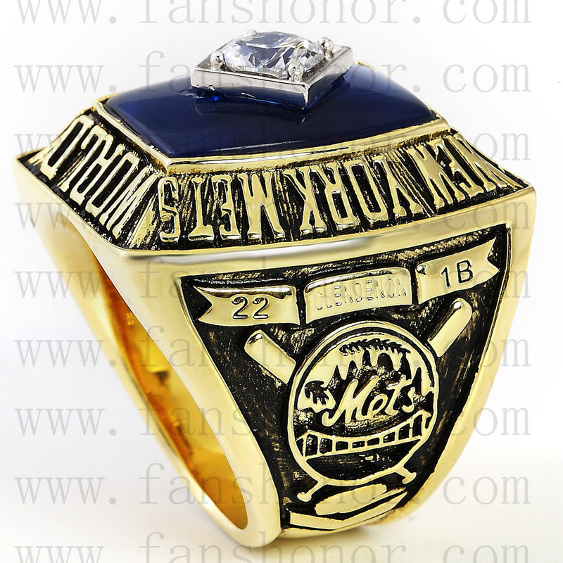 Customized MLB 1969 New York Mets World Series Championship Ring