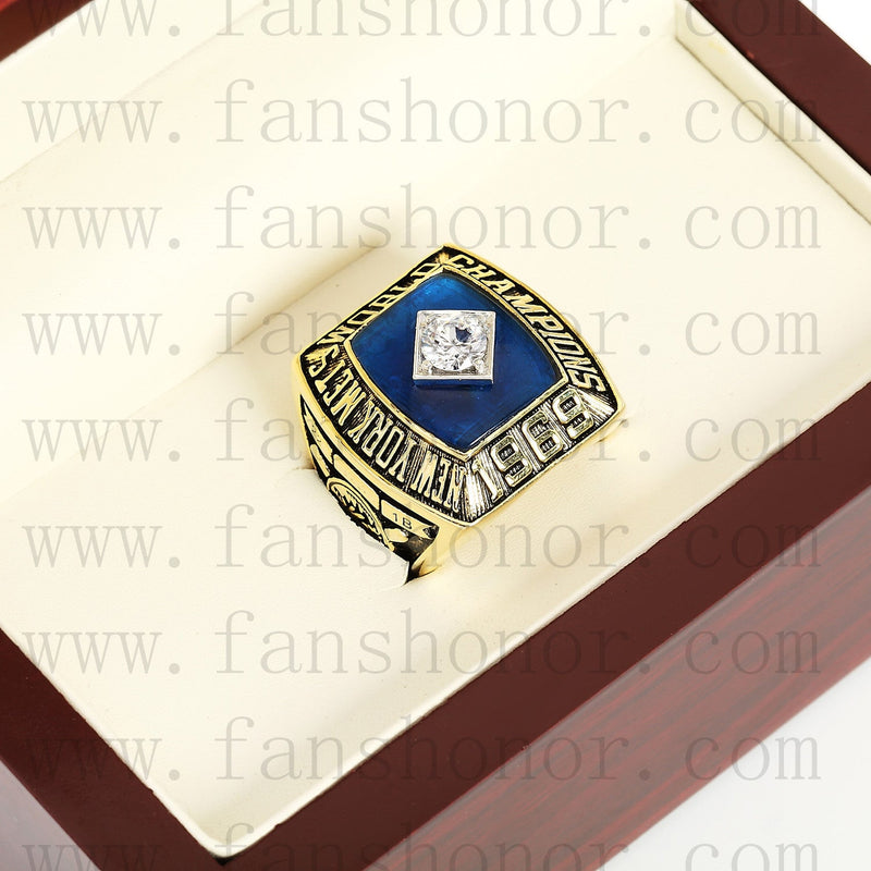 Customized MLB 1969 New York Mets World Series Championship Ring