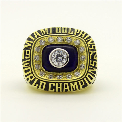 Custom Miami Dolphins 1972 NFL Super Bowl VII Championship Ring