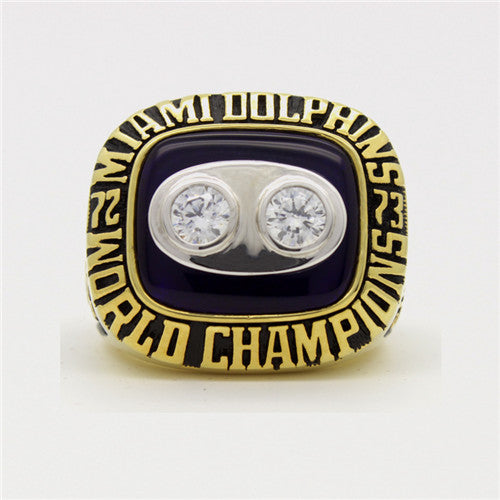 Custom Miami Dolphins 1973 NFL Super Bowl VIII Championship Ring