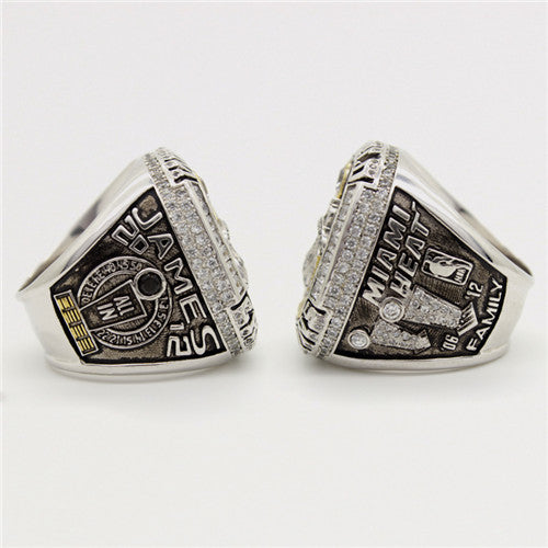 Custom 2012 Miami Heat National NBA Basketball World Championship Ring