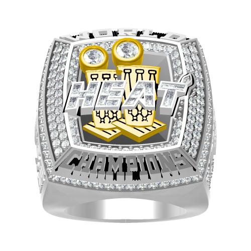 Custom 2013 Miami Heat National NBA Basketball World Championship Ring