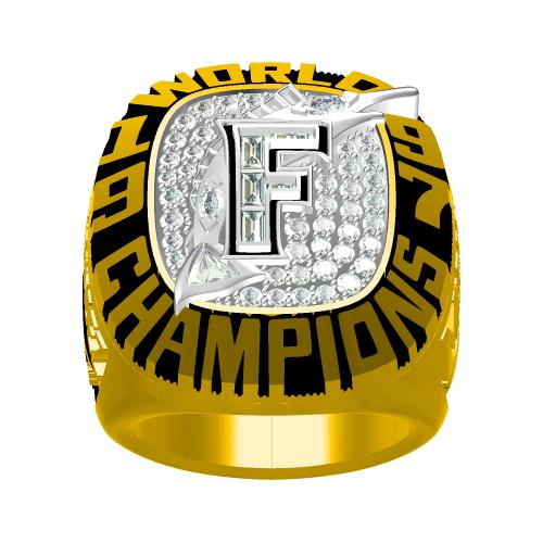 Custom 1997 Miami Marlins MLB World Series Championship Ring