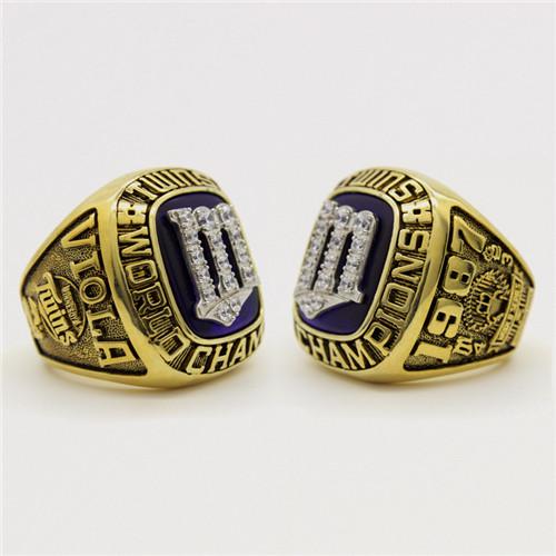 1987 Minnesota Twins MLB World Series Championship Ring