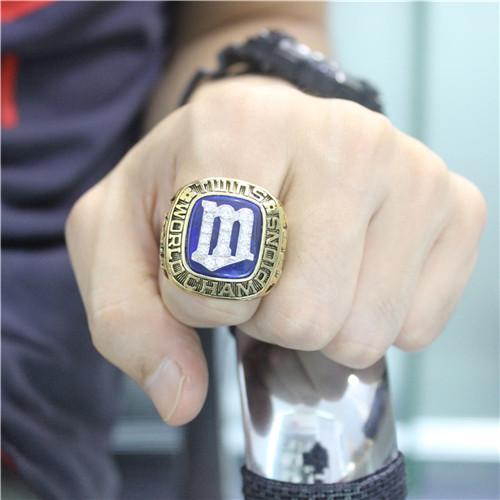 1987 Minnesota Twins MLB World Series Championship Ring