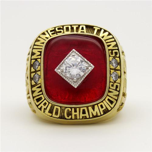 1991 Minnesota Twins MLB World Series Championship Ring