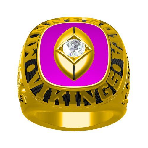 1969 Minnesota Vikings National Football Championship Ring