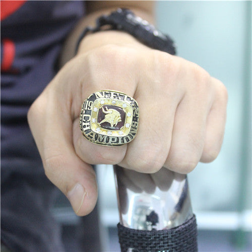 Custom 1974 Minnesota Vikings National Football Championship Ring