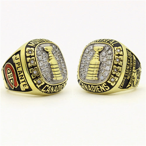 Custom 1958 Montreal Canadiens NHL Stanley Cup Championship Ring