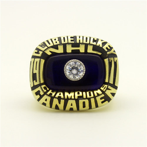 Custom 1977 Montreal Canadiens NHL Stanley Cup Championship Ring