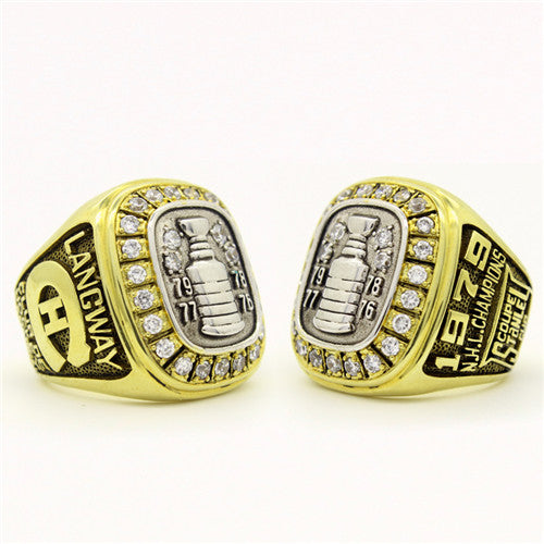 Custom 1979 Montreal Canadiens NHL Stanley Cup Championship Ring