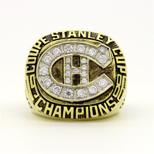 Custom 1986 Montreal Canadiens NHL Stanley Cup Championship Ring