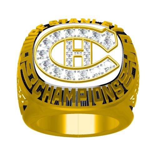 Custom 1986 Montreal Canadiens NHL Stanley Cup Championship Ring