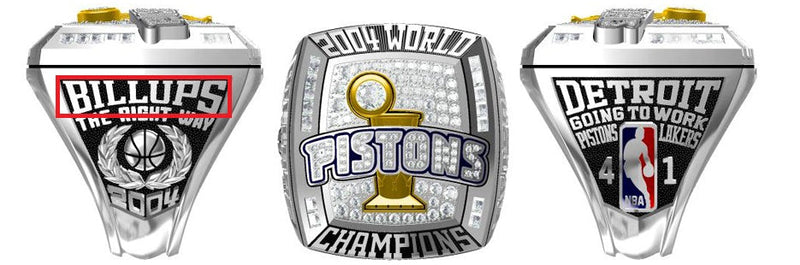 All NBA Championship Rings