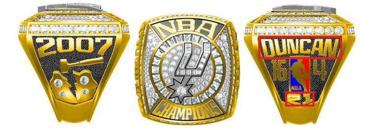 All NBA Championship Rings