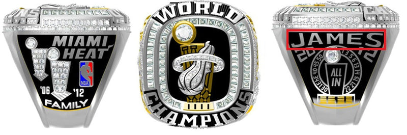 All NBA Championship Rings