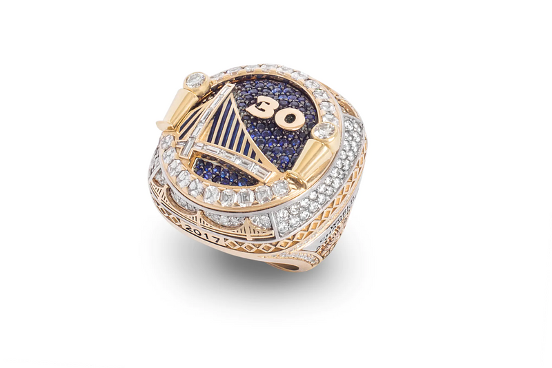 Golden State Warriors 2018 NBA Championship Ring