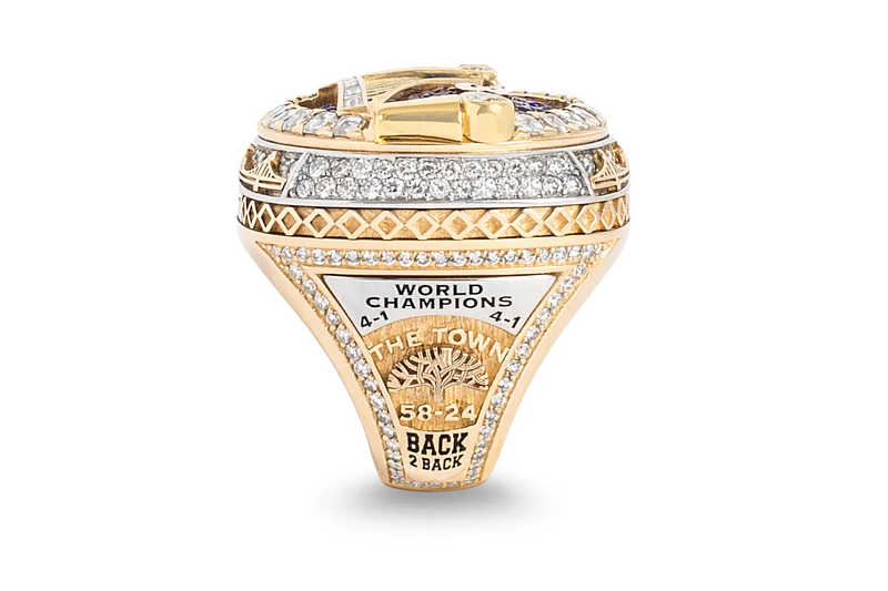 2018 Golden State Warriors NBA Championship Ring