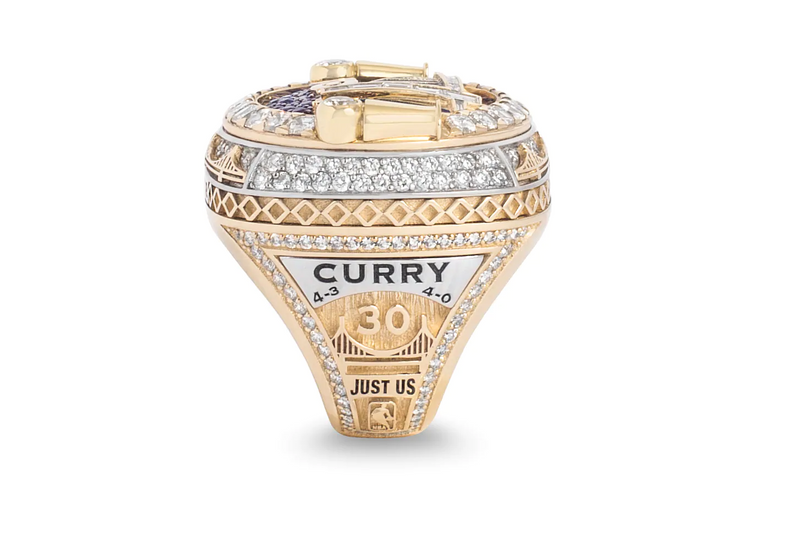 2018 Golden State Warriors NBA Championship Ring