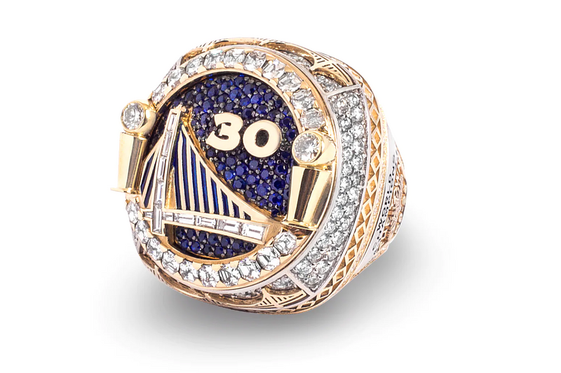 2018 Golden State Warriors NBA Championship Ring