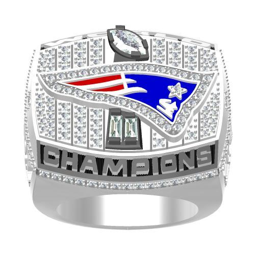 2001 New England Patriots Super Bowl Championship Ring