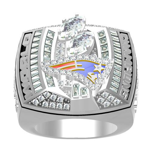 Custom New England Patriots 2003 NFL Super Bowl XXXVIII Championship Ring