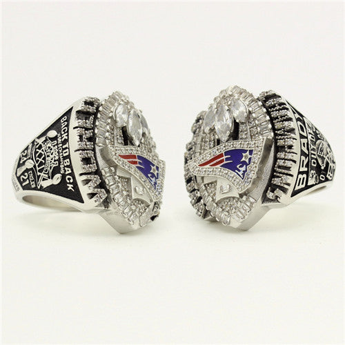 Custom New England Patriots 2004 NFL Super Bowl XXXIX Championship Ring