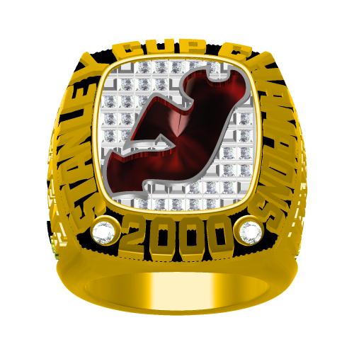 Custom 2000 New Jersey Devils NHL Stanley Cup Championship Ring