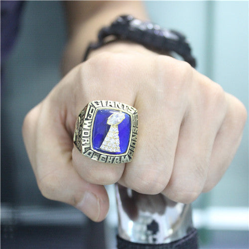 Custom New York Giants 1986 NFL Super Bowl XXI Championship Ring