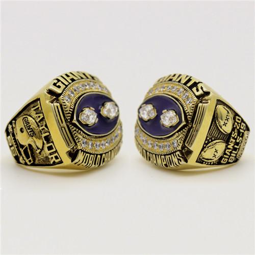 1990 New York Giants Super Bowl Championship Ring