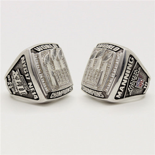 Custom New York Giants 2007 NFL Super Bowl XLII Championship Ring