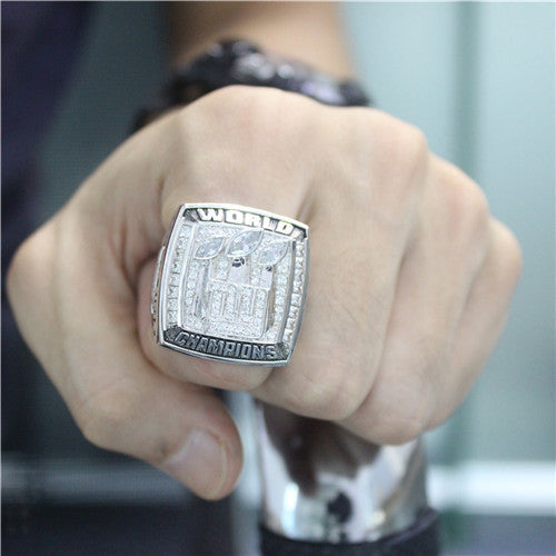 Custom New York Giants 2007 NFL Super Bowl XLII Championship Ring