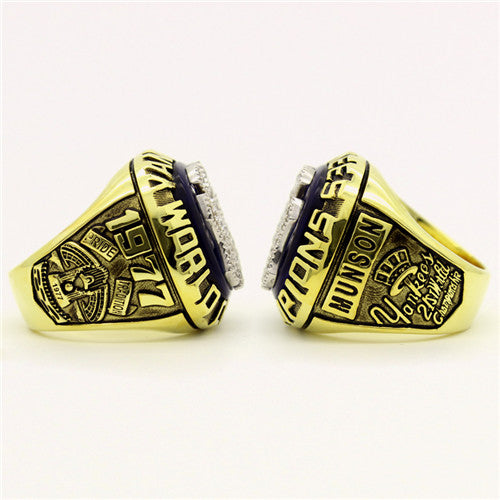 Custom 1977 New York Yankees MLB World Series Championship Ring