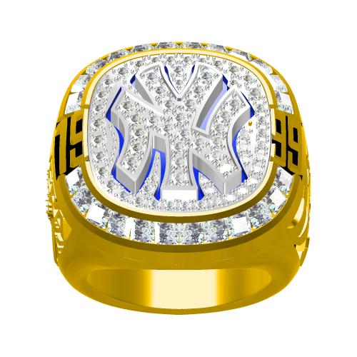 Custom 1999 New York Yankees MLB World Series Championship Ring